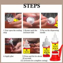 Quick-Dry Shoe Repair Glue | Universal Leather & Fabric Adhesive, Water-Resistant & Non-Hardening | Fixes Sole Separation, Transparent, Multi-Purpose Bonding - CJ-364 - View 11