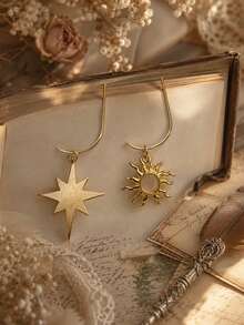 2pcs/10pcs Gold Sunflower Paper Clips Bookmarks, Large Metal Octagonal Star Paper Clips Student Book Markers Accessories, Mother's Day, Bookworm, Girlfriend, Friend's Graduation Gift, Teacher's Day, Thanksgiving Gift, Cute Bookmark Gift, Book Lover's Bookmark - Rectangle - View 10