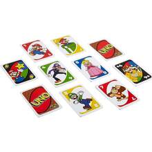 Mattel UNO Super Mario 卡牌遊戲，適合兒童、成人、家庭和遊戲之夜，主題牌組與特殊規則，2 至 10 人玩家 - DRD00 - 查看 6