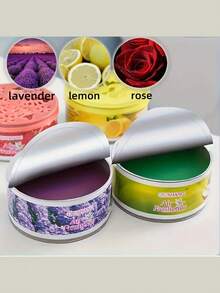 1/3/4 piezas AromaRelax Ambientador Sólido de Larga Duración - Desodorizante, Fragancia de Larga Duración, Múltiples Aromas, Aroma Fresco para Baño y Dormitorio, Perfecto para Decoración del Hogar, Regalo de Boda. - A - Ver 3