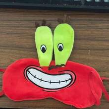 SpongeBob SquarePants 1件章魚怪員工風全遮光睡眠眼罩，適合午睡與短暫睡眠 - 均碼 - 查看 11