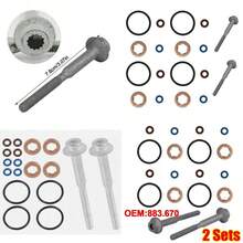 1.6 TDi Fuel Injector Seal Washer Bolt Kit For VW Touran Jetta 03L130277B 18 Pcs - WX-vWPYQPJ - View 2