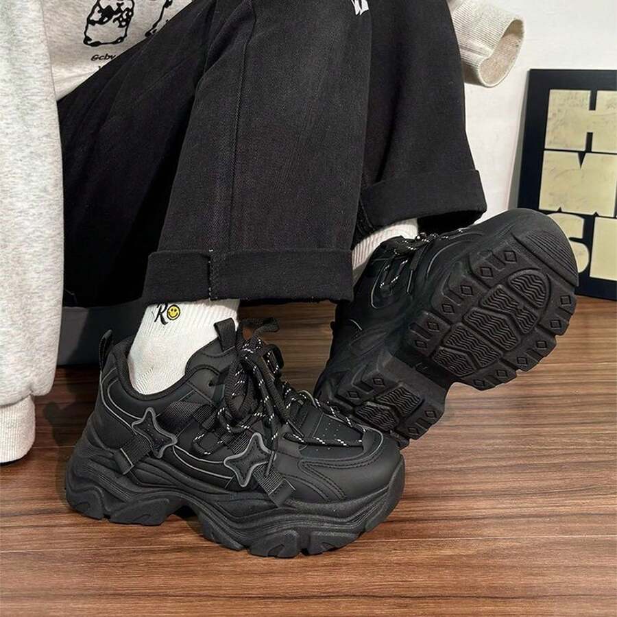 Men Sneakers - Black - View 1