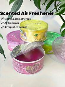 1/3/4 piezas AromaRelax Ambientador Sólido de Larga Duración - Desodorizante, Fragancia de Larga Duración, Múltiples Aromas, Aroma Fresco para Baño y Dormitorio, Perfecto para Decoración del Hogar, Regalo de Boda. - A - Ver 2