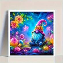 1pc DIY 5D Diamond Painting Kit, Suitable For Adults And Beginners, Craft Supplies, Applicable For Living Room, Bedroom, Office, Wall Decor Art. - round diamond - View 5