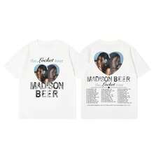 Singer  Beer The Locket Tour 2026 T-Shirts High Quality Fashion Short Sleeve T Shirt Men Women Casual Oversized T-Shirt URBA - Black - View 3