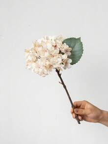 1PC Artificial Hydrangea Flower, Minimalist Home Decor, Wedding Photography Prop, Faux Flower - Multicolor - View 18