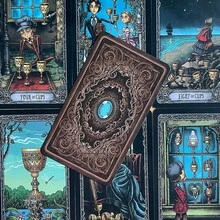 Dark Mansion Tarot Card Game, 78 Cards English Board Game Cards - Dark Mansion Tarot - View 4