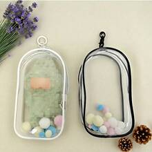 1pc Transparent Doll Storage Bag, PVC Dust-Proof Display Box, Portable Doll Carrying Bag & Backpack Charm, Large Capacity Plush Doll Storage Bag (Doll Not Included) - Multicolor - View 5