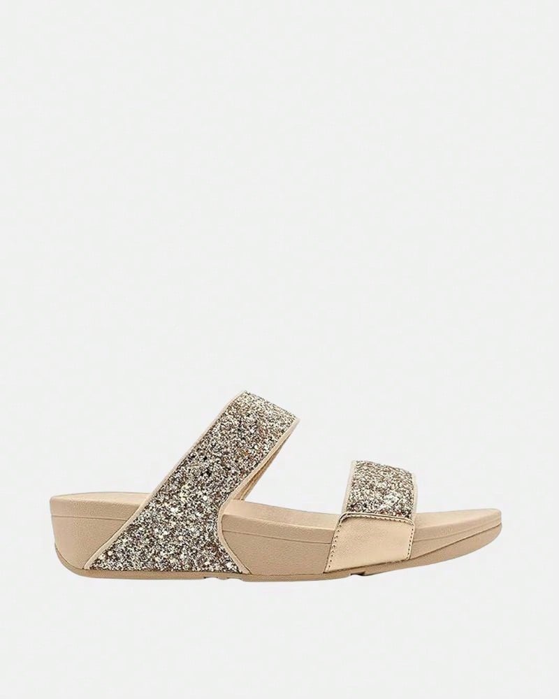 FITFLOP JE5 D95 Sandalias Chancletas Mujer Oro - Dorato - Visualizzare 1