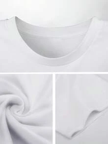 Camiseta Tie Tee Top Kiss All Disco Occasionally Album Merch Concert Y2K 90s Youth,Fun Preppy Aesthetic Shirt Everyda - White - View 6