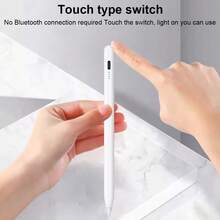 Stylus Pencil M4 untuk iPad 2026, untuk Air 6, M2, Pro, M3 dengan fitur penolakan sentuhan telapak tangan dan kemiringan untuk iPad Pro 11, 12,9, 13, 7/8/9/10/11, Mini 5, 6, 7. - MultiWarna - View 4