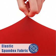 1pc Elastic Tablecloth, Waterproof Oil-Resistant Stretchable Table Cover, High Elasticity Fabric Fits Tabletop Non-Slip And Anti-Shift, Thick Coating Effectively Blocks Oil And Water Stains Penetration, Washable And Reusable, Multiple Colors And Sizes Available For Rectangular Dining Tables, Suitable For Weddings, Celebrations, Birthday Parties, Camping, Picnics And Daily Home Use, Multi-Purpose Set Meets Indoor And Outdoor Different Scene Needs, Let Every Gathering Start From The Dining Table With A Sense Of Ceremony. - Multiple Styles - View 4
