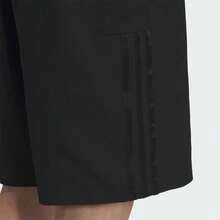 Adidas Future Icons Woven Shorts Men's 3-Stripes Colorblock Woven Casual Shorts - Black - View 6
