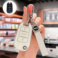 Key Fob Protective Cover/Key Shell/Key Cover/Keychain For Peugeot 208 308 408 508 2008 3008 4008 And C4 Cactus Picasso C4L C5 C5... - one-size - View 10