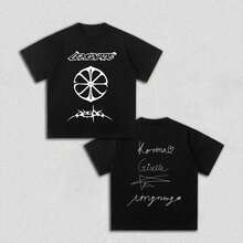 K-Pop Album LEMONADE Aespa Shirt mit exklusiver Grafik von 2026, Unisex-Baumwoll-T-Shirt für Männer und Frauen, lässiges T-Shirt für Y2k-Tour-Fans - Weiss - Übersicht 6