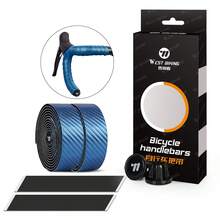 WEST BIKING 2PCS Handlebar Tape MTB Road Bike Bar Tape With Bar End Plugs Fishing Rod Cycling Handle Bar Belt Tape PU/EVA Non-Slip Grip Wrap - Multicolor - View 15