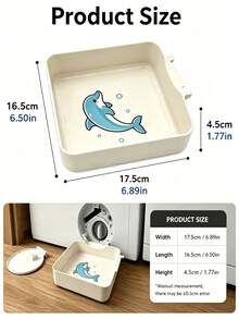 1pc Heavy Duty Washing Machine Drain Tray, Multi-Functional Washing Machine Drainage Accessory, Washing Machine Outlet Cleaning Tool, Plastic Material, Can Be Used For Washing Machine Outlet Water Storage, Effectively Prevents Laundry Room Floor Overflow, Can Be Used For Bathroom Water Storage, Essential Washing Machine Accessory - A - View 4