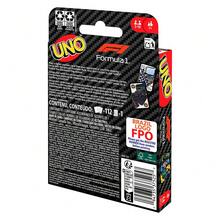 Mattel UNO F1 兒童家庭旅行露營卡牌遊戲，牌組包含 F1 賽車世界影像 - JMF10 - 查看 4