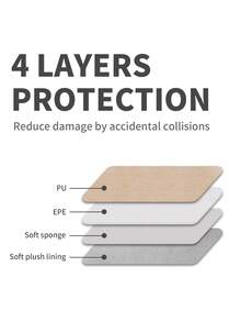 canvas artisan Fashion Portable Laptop Sleeve Shockproof Notebook Protect Bag Universal PU Laptop Bag - View 7