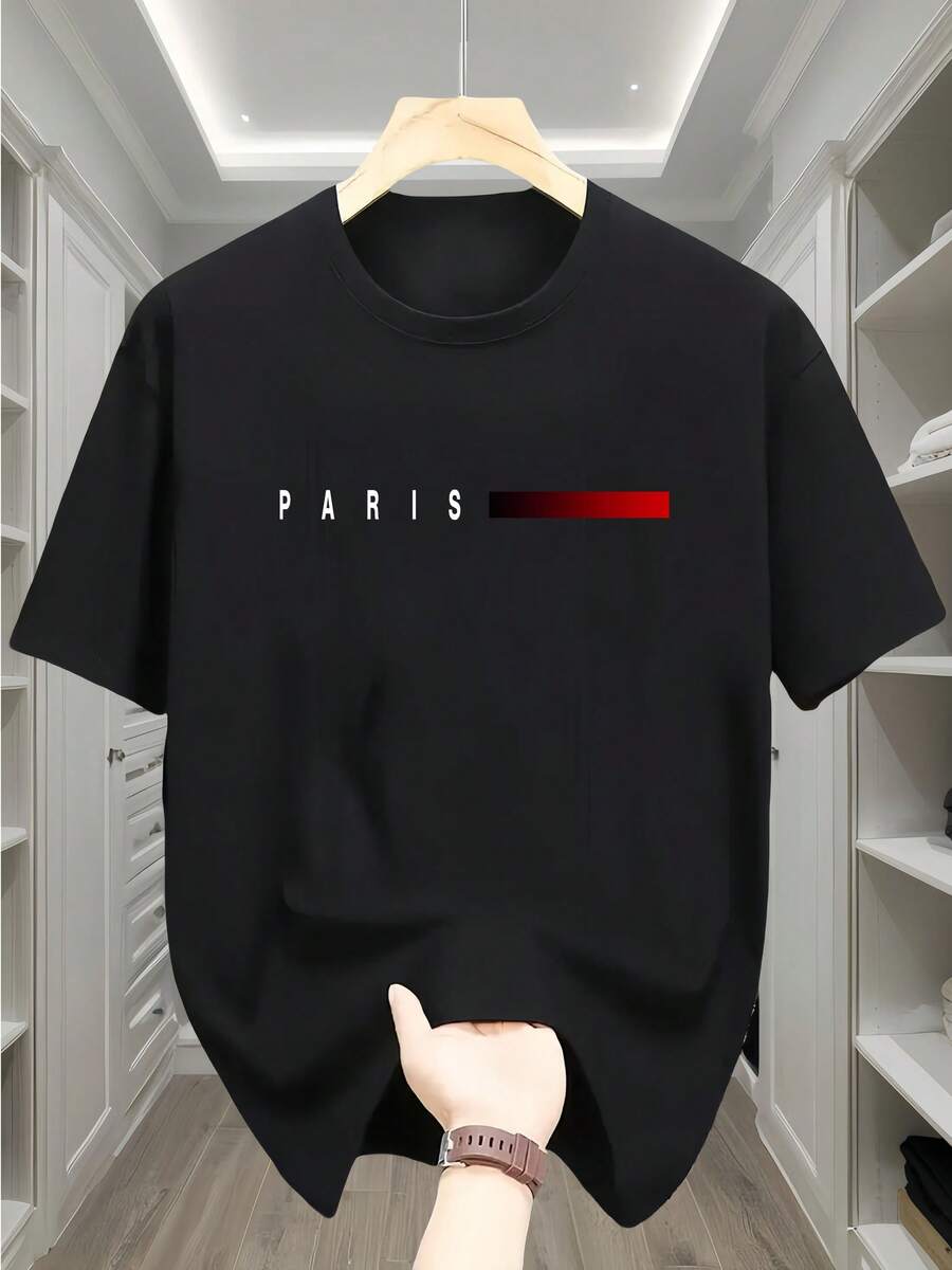 Men T-Shirts - Black - View 1