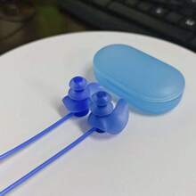 Lanyard Swimming Earplugs 3-Layer Waterproof Silicone Earplugs Can Be Hung Around Neck To Prevent Earplugs Loss And Drop Suitable For Swimming Rafting Water Park Bathing Ear Protection From Water - Multicolor - View 9