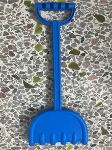 1pc 20.47in Large Size Garden Rake, Suitable For Beach, Snow And Other Outdoor Scenes, Garden Lawn Planting Digging Tool, Holiday Decoration, Outdoor Family Entertainment - Multicolor - View 9