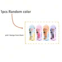 1pc/2/4/8pcs Kawaii Cat Paw Dot Glue Pen, Large Capacity Transparent Double Sided Tape, High Aesthetic, For Student Handmade Craft, First Day Of School - Multicolor - View 10