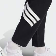 Adidas Future Icons Men's Fashionable Comfortable Versatile Loose Retro Black Straight-Leg Casual Pants - Black - View 5