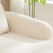 Modular Chenille Sofa Beige 3 Seat - Easy To Move - Beige 3 Seat - View 8