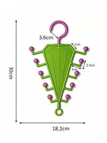 1/2pcs Multi-Function Hanger With V-Shaped Double-Sided Rotating Design - Perfect For Bedroom Closet Organization - Multi-Layer Hooks For Clothes, Hats, Scarves - Space-Saving Wardrobe Storage Solution With Durable Metal Frame - Multicolor - View 11