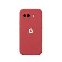 液態矽膠手機殼 附植絨內裡 適用 Pixel 6 6a 6 Pro 7 7a 8 8a 8 Pro 9 9a 9 Pro XL 10 10a 10 Pro XL 11 11 Pro XL - 山茶紅 - 查看 3
