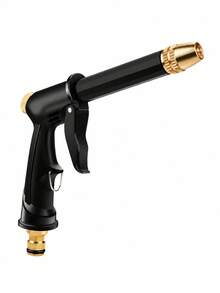 High Pressure Water Gun Multi-Mode Garden Hose Nozzle Spray Head Plastic Material Car Washing Floor Cleaning Pet Bathing Tool - Black - View 11
