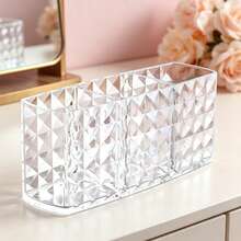 Multifunctional Cosmetic Skincare Lipstick Makeup Brush Pen Storage Box Portable Container Desktop Organizer - A - View 12