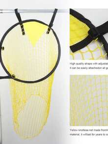 Football Target Net, Easy To Attach And Detach Soccer Goal Net For Goal Training And Accuracy Practice, Shooting Training,Fits Most Standard Goals,Soccer Training Equipment - Yellow - View 7