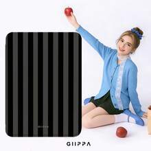 GIIPPA 1pc Black Striped Kindle Case With Hand Strap, Perfect Valentine's/Christmas Gift For Book Lovers, Auto Wake/Sleep Protective E-Reader Cover Compatible With Kindle Paperwhite 5/6/7/10/11/12 Gen, Kindle Colorsoft 1st Gen, Basic Kindle 8/10/11 Gen All Kids & Signature Editions, - Multicolor 7 - View 7