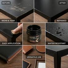 Wood Stain Refill Kit Available In 4 Colors - 1 Box Of Repair Paste + 1 Staining Tool For Quick And Easy Repair Of Scratches, Cracks, Dents And Holes In Wood Products. Suitable For Tables, Chairs, Furniture, Floors And Doors. - Repair Paste - View 4