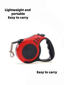 Random Color Pet Heart-Shaped Retractable Leash, Automatic Retractable Dog Leash, Cat Retractable Leash, Suitable For Dogs And Cats Outdoor Leash - Multicolor - View 5