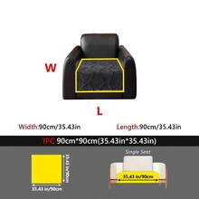 1件裝 3D波浪線紋理絨毛沙發套，寵物友好防抓傷親膚沙發保護套，可機洗四季通用家具套，適用1/2/3/4人座沙發 - 多色 - 查看 35