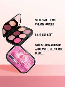 Mac Connect In Colour 眼影盤 #Rose Lens 6.25g/0.22 Oz | 6 色玫瑰色調眼影 | 高顯色單次塗抹覆蓋 | 輕盈絲滑質地 | 均勻順滑暈染 | 適合隱形眼鏡佩戴者 - Rose Lens - 6.25g - 查看 4