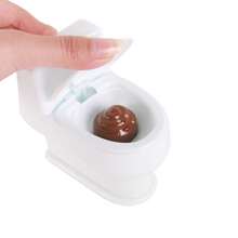 Creative Mini Water Spray Toilet Prank Toy, Refillable Water Spraying Gag Prop, Portable Pocket Entertainment Funny Gift, Suitable For All Ages Holiday Pranks And Play - Multicolor - View 5