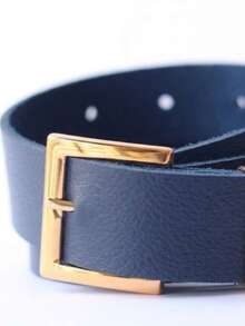Triad Gold Buckle Belt - Azul Marino - Ver 2