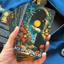 Lost Arcana Tarot Card Set, 78 Original Cards, Dark Vintage Style Tarot Deck, Includes English Guide, Suitable For Beginners, 14+ - Multicolor - View 6