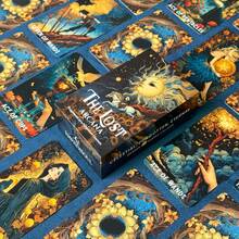 Lost Arcana Tarot Card Set, 78 Original Cards, Dark Vintage Style Tarot Deck, Includes English Guide, Suitable For Beginners, 14+ - Multicolor - View 3