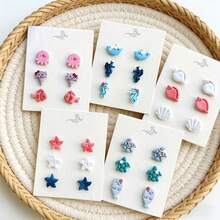 13pcs Ocean Animal Polymer Clay Earring Molds, Suitable For Earrings, Brooches, Pendants, Polymer Clay And Air Dry Clay, Essential Clay Tools - White - View 6