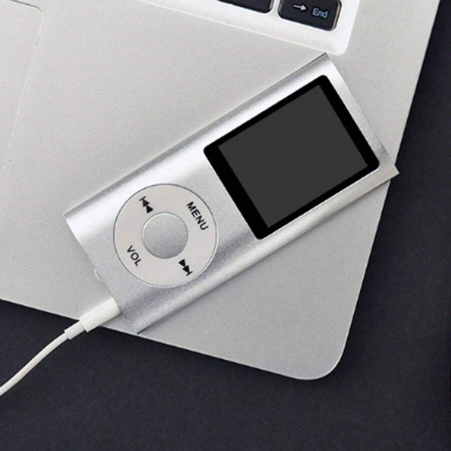 (Sin tarjeta de memoria incluida) Admite música, video, fotos y libros electrónicos | Auriculares y cable de datos incluidos | Delgado y portátil, multicolor | Excelente para deportes y viajes, batería de 150mAh, larga duración