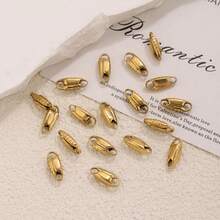 20個龍蝦扣不鏽鋼12mm珠寶配件鉤，適用DIY珠寶飾品項鍊與手鍊 - #4743 - 查看 4