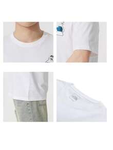The North Face Unisex T-Shirt U TDC MYSTER SS TEE GRAPHIC - AP Soft & Comfortable Short Sleeve 8GYYFN4 - White - View 7