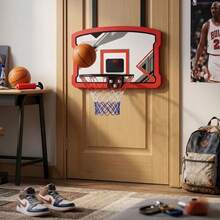 Mini Indoor Basketball Hoop With Electronic Scoreboard - Multicolor - View 1