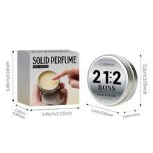 GAZIPOO Men's Solid Fragrance Balm, Floral & Fruity Fresh Body Fragrance, Long-Lasting Scent, Multiple Fragrance Options, 20g 0.71oz, Portable For Daily Use And Dating, Perfect Gift Choice - GAZIPOO SOLID PERFUME - View 6